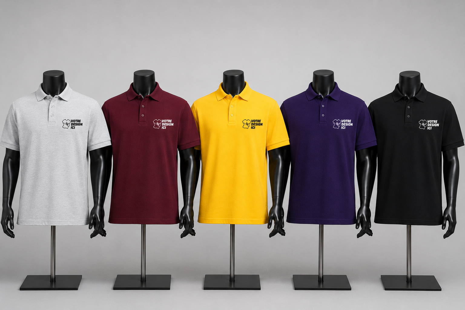 Polo personnalisé brodé